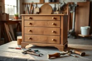 Simple Budget Painting Laminate Furniture