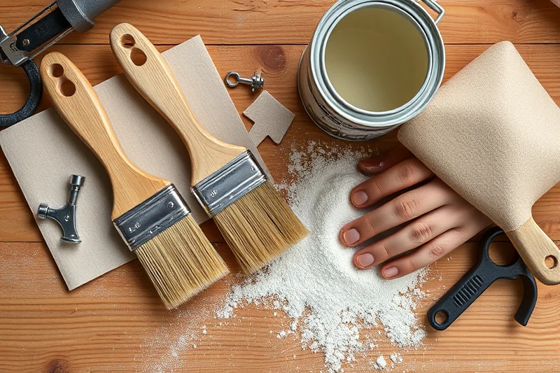 simple budget painting laminate furniture — Simple Budget Painting Laminate Furniture (the finished result)