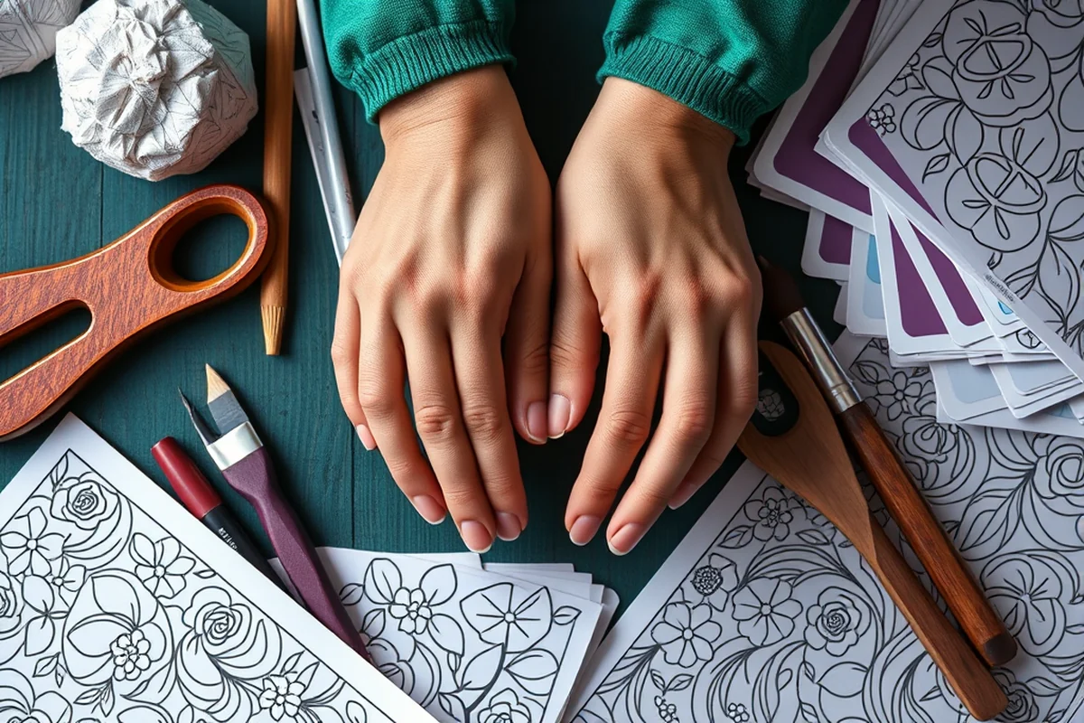 easy coloring sheets — Easy Coloring Sheets (the finished result)