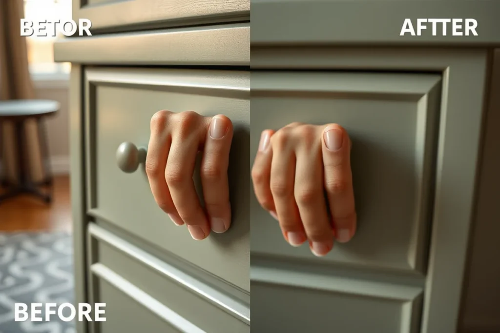 Easy Painting Laminate Furniture Step