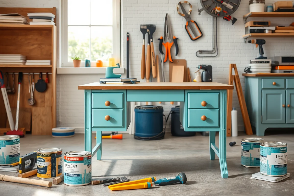how to paint a laminate desk — How To Paint A Laminate Desk