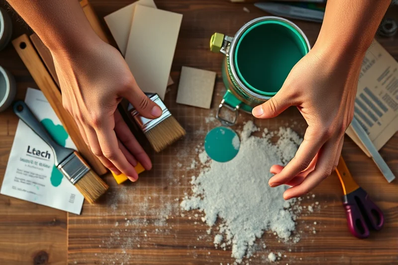 painting laminate furniture supplies for beginners — Painting Laminate Furniture Supplies For Beginners (the finished result)