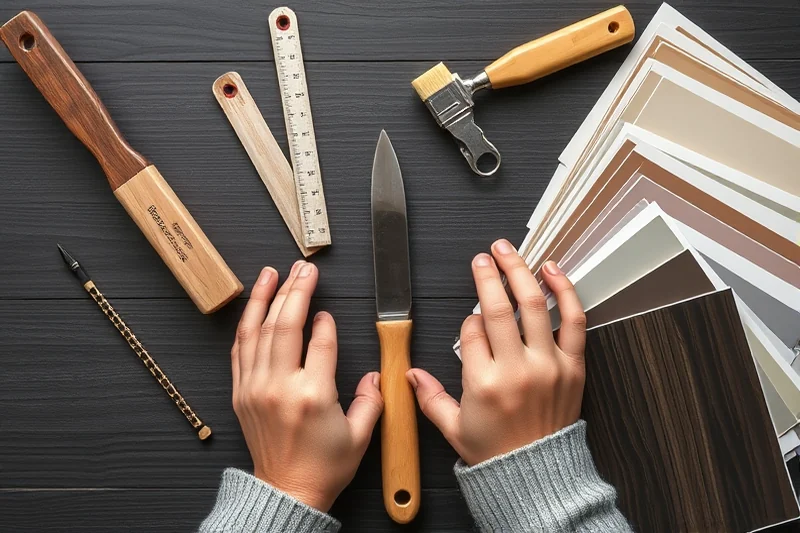 painting laminate furniture tools for small spaces — Painting Laminate Furniture Tools For Small Spaces (the finished result)