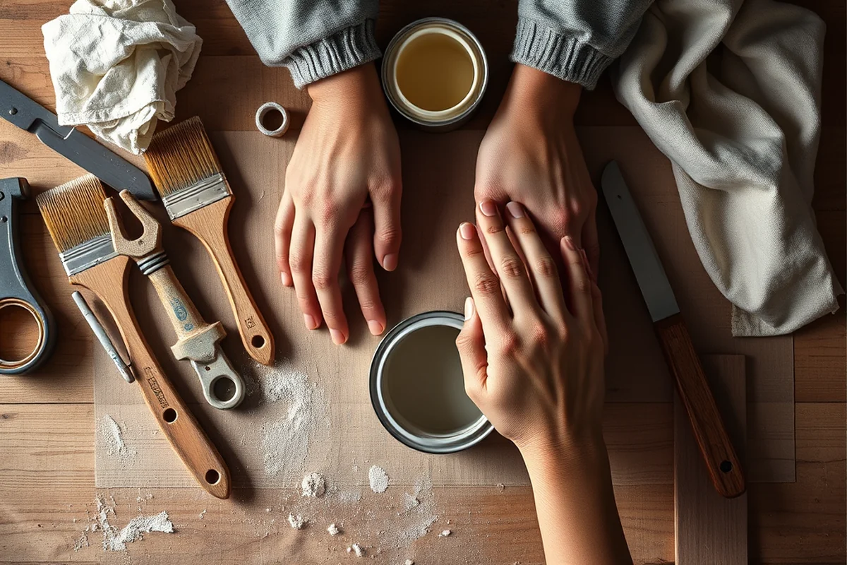painting laminate furniture before after projects for small spaces — Painting Laminate Furniture Before After Projects For Small Spaces (the finished result)