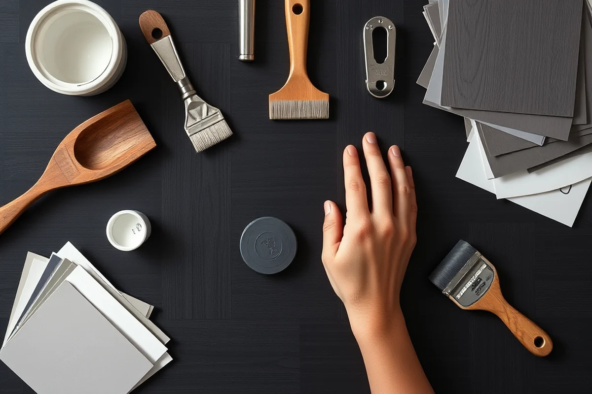 painting laminate furniture before tips — Painting Laminate Furniture Before Tips (the finished result)