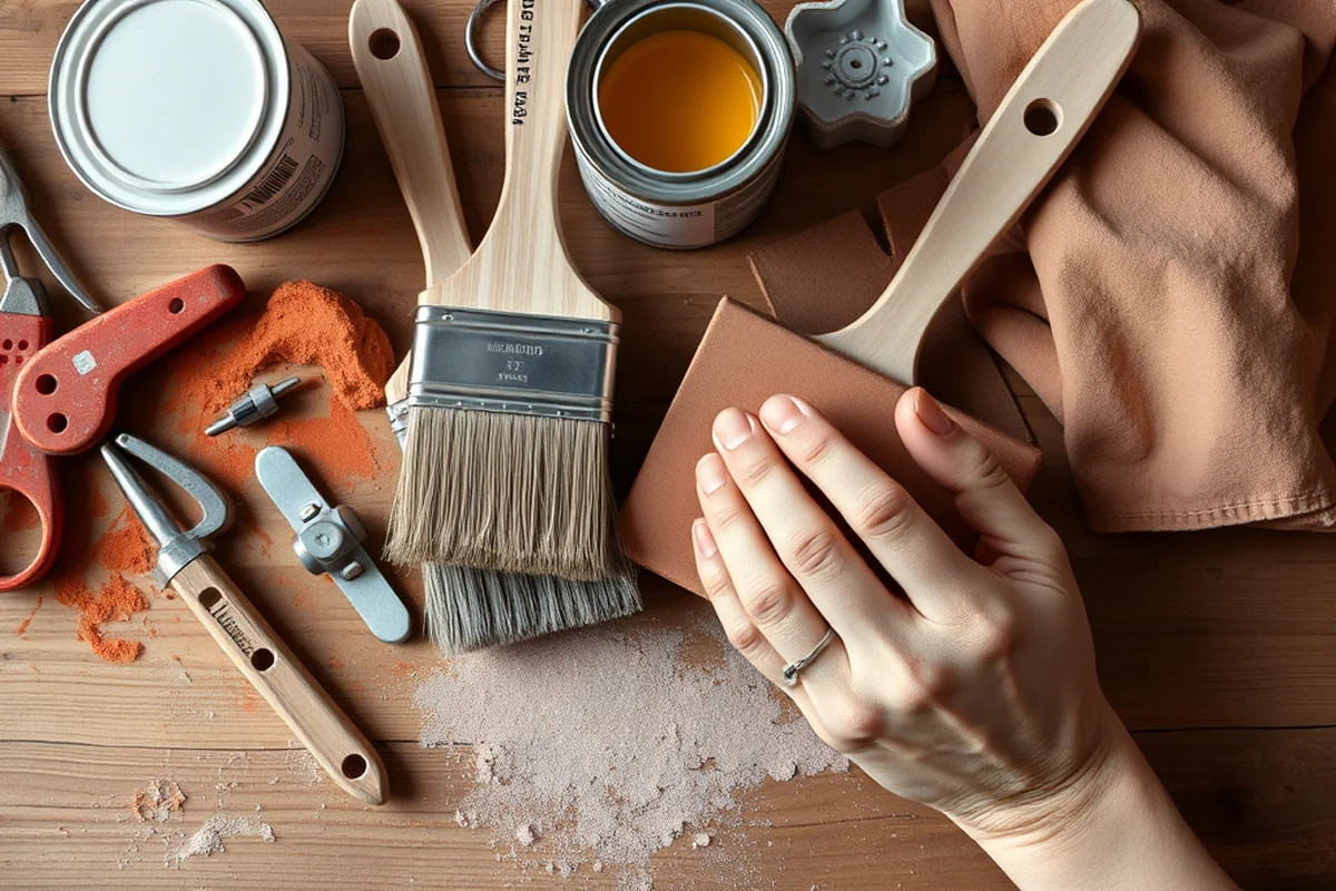 painting laminate furniture budget tips — Painting Laminate Furniture Budget Tips (the finished result)