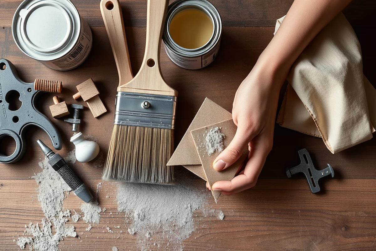 quick painting laminate furniture budget — Quick Painting Laminate Furniture Budget (the finished result)
