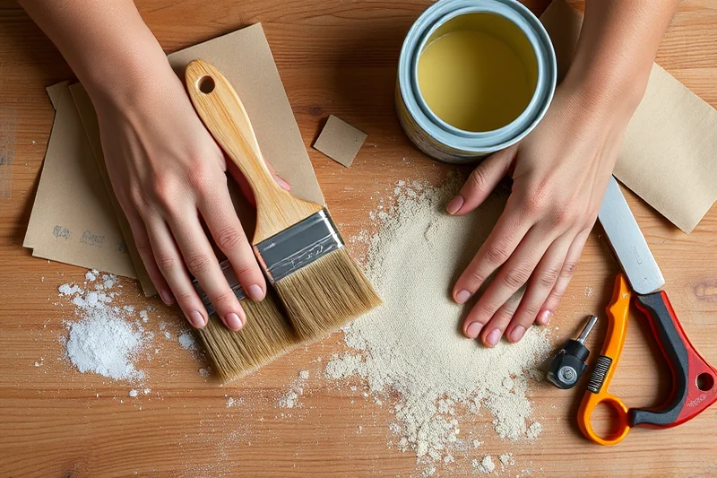 small paint laminate furniture without sanding — Small Paint Laminate Furniture Without Sanding (the finished result)